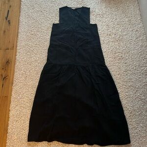 Everlane Tencel V-Neck Dress